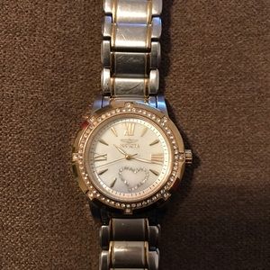 Invicta Angel luxurious two tone watch women